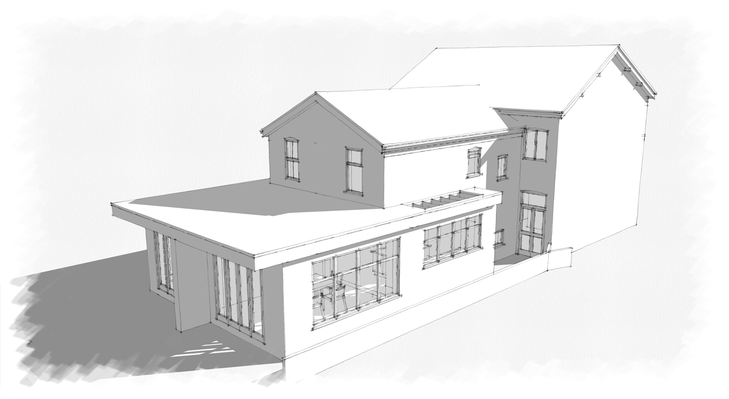 rear house extension 