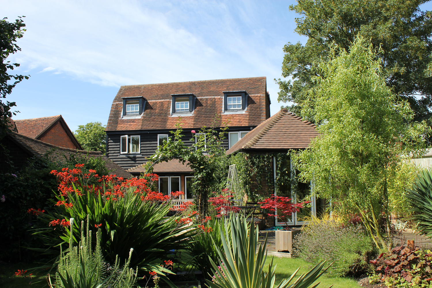 The Green, Sedlescombe Village, Rear three & single storey extension
