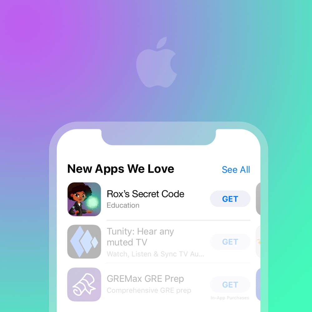 App store “Apps We Love” - Apple proactively reached out