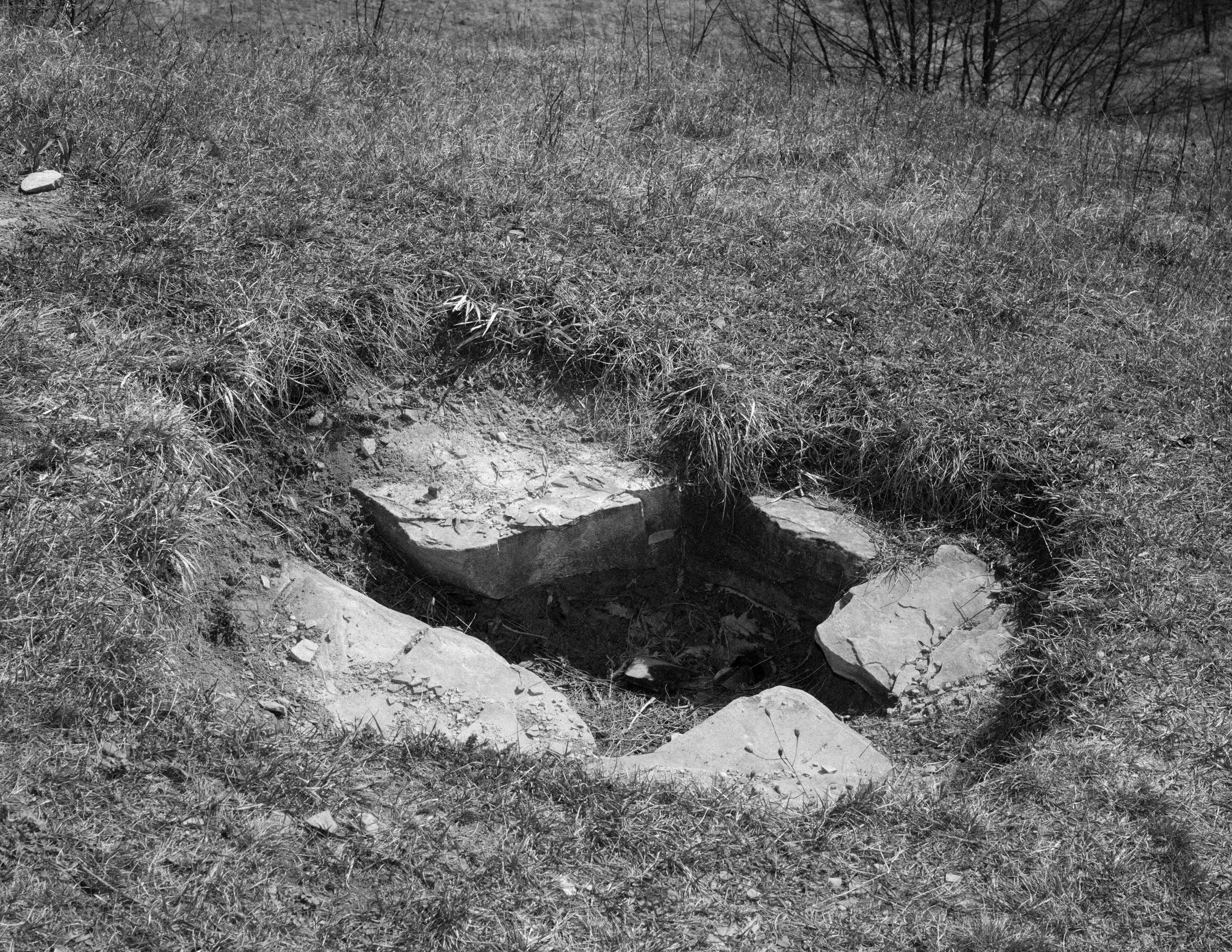 written by Nadjija Nukic: They moved the research team above the probing well and planning to remove the surface layer of humus to reach the first plateau. An excavation done by mattock and shovel already revealed certain rough outline with specific geometry. When the blocks were cleaned by a broad knife and small broom it was found that they were ordered like brick in a wall - the upper block was moved inwards in relation the lower one. read more