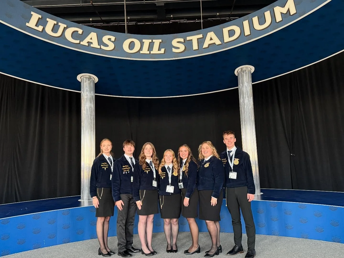 ⚡️WA FFA Delegates Powered Through the 98th National FFA Convention!⚡️ 

Washington FFA was well represented by our seven delegates in Indianapolis this past week! They had the opportunity to cheer on award winners, attend convention sessions with so