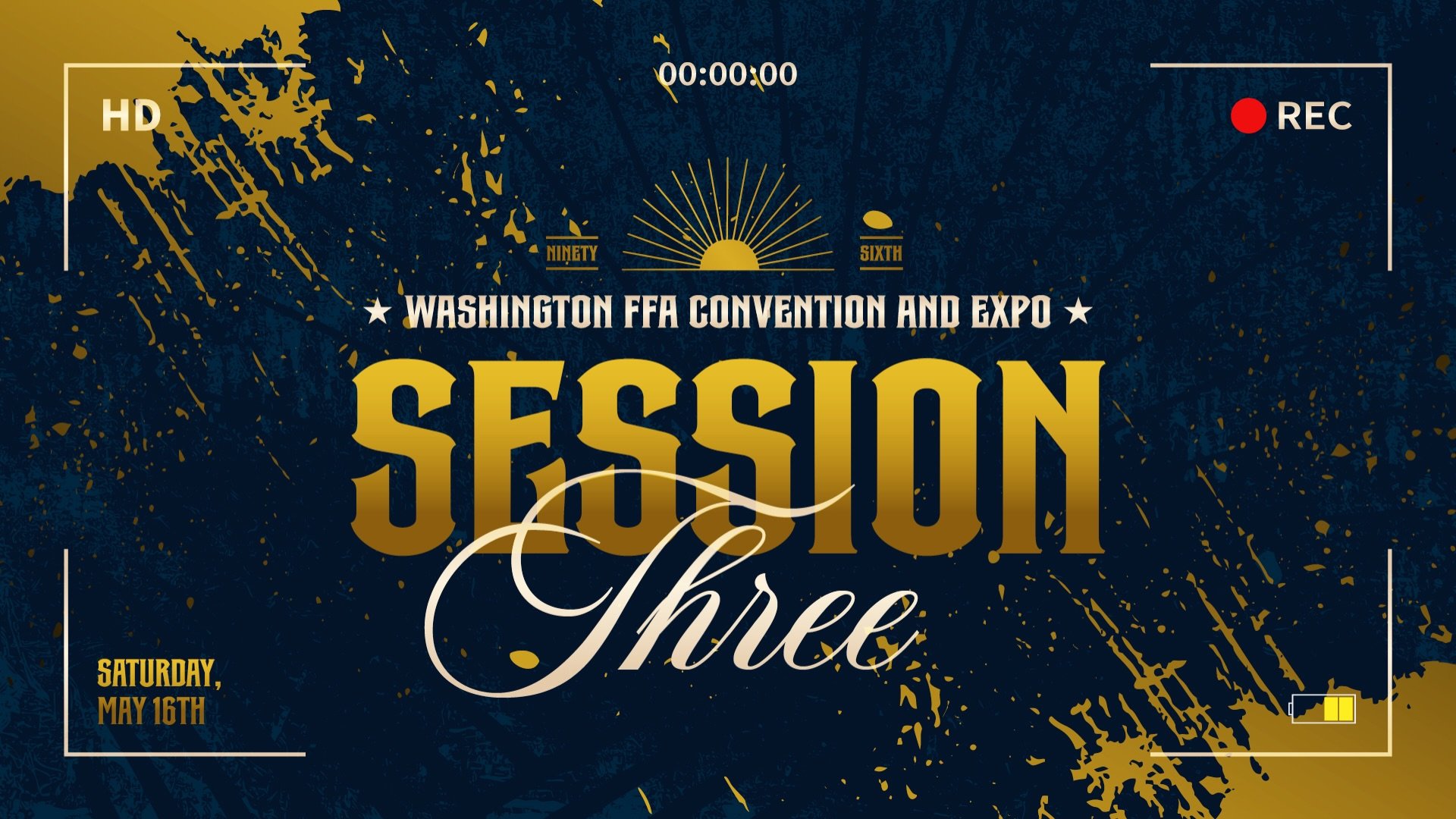 Join us LIVE for Session Three of the 96th Washington FFA Convention and Expo! 🎥 

⏰ Saturday, May 16th at 10:30am
🔗 https://www.youtube.com/@washingtonffa/streams

**PLEASE do not click on any other links advertising a live stream. We will ONLY st