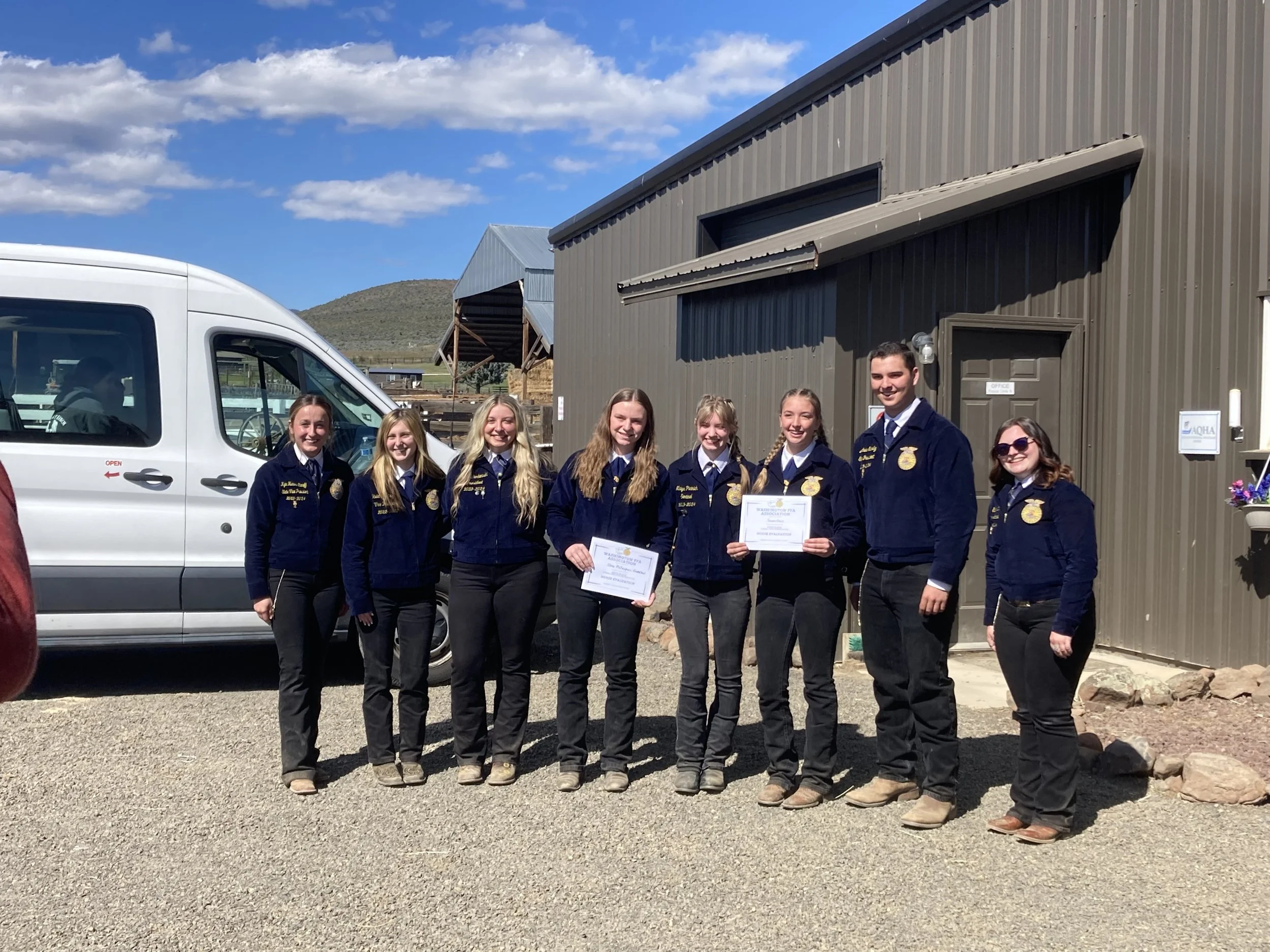 Horse Evaluation — Washington FFA Association