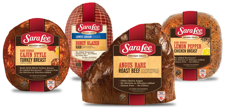 Packaging for Sara Lee Deli Premium Deli Meats