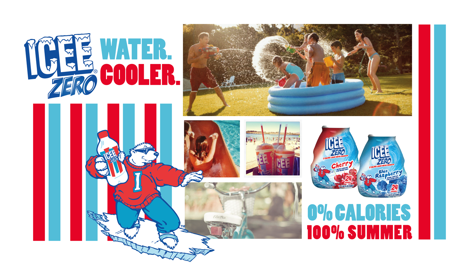 Icee Zero Water Cooler - Thematic & Mood Board