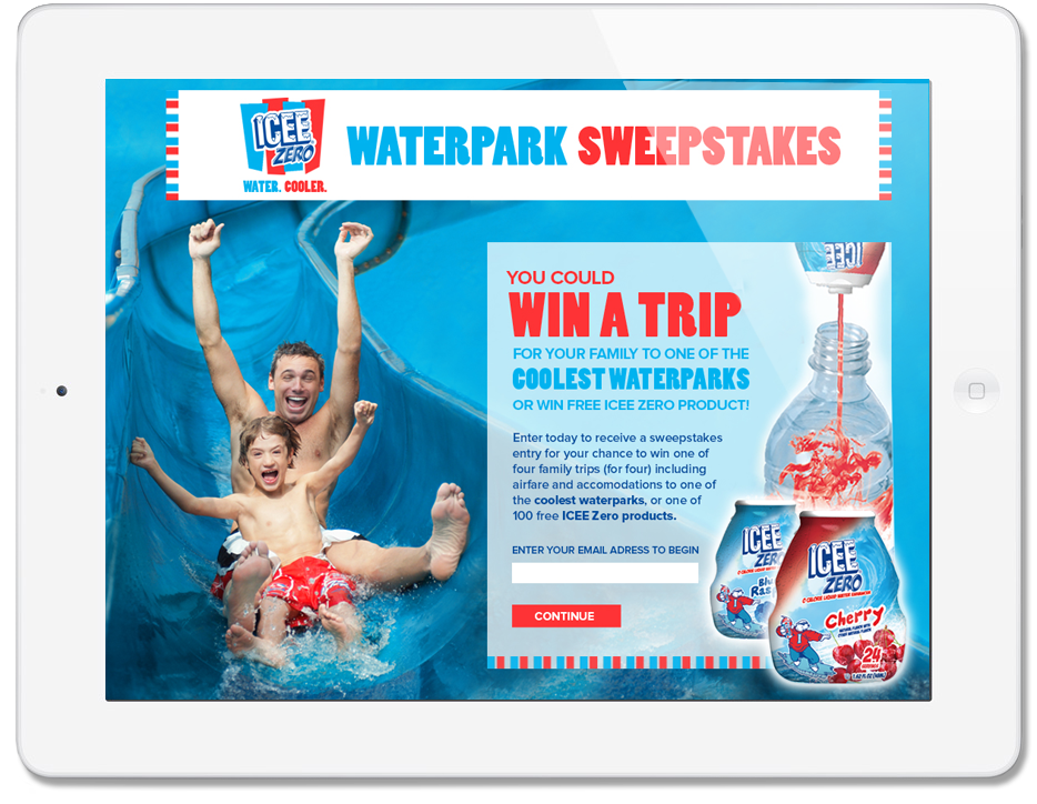 Icee Zero Water Cooler - Waterpark Sweepstakes