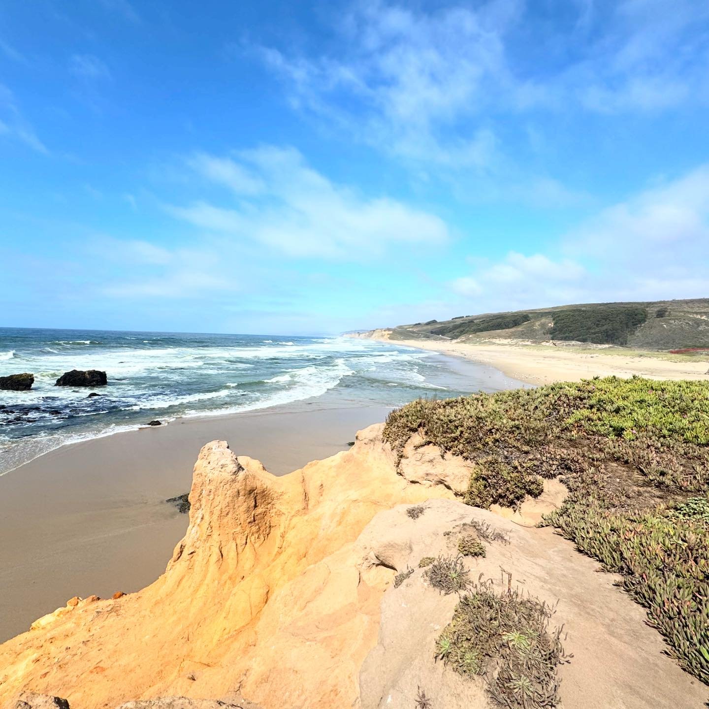 I should have been born along the ocean.