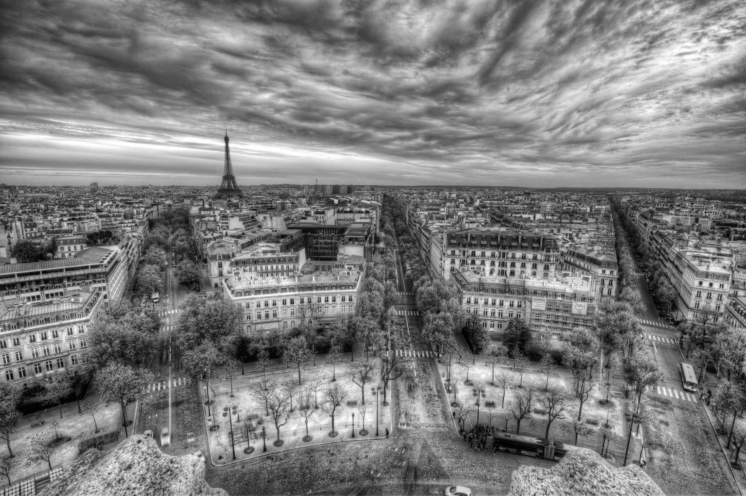 Eiffel Tower from the Arc