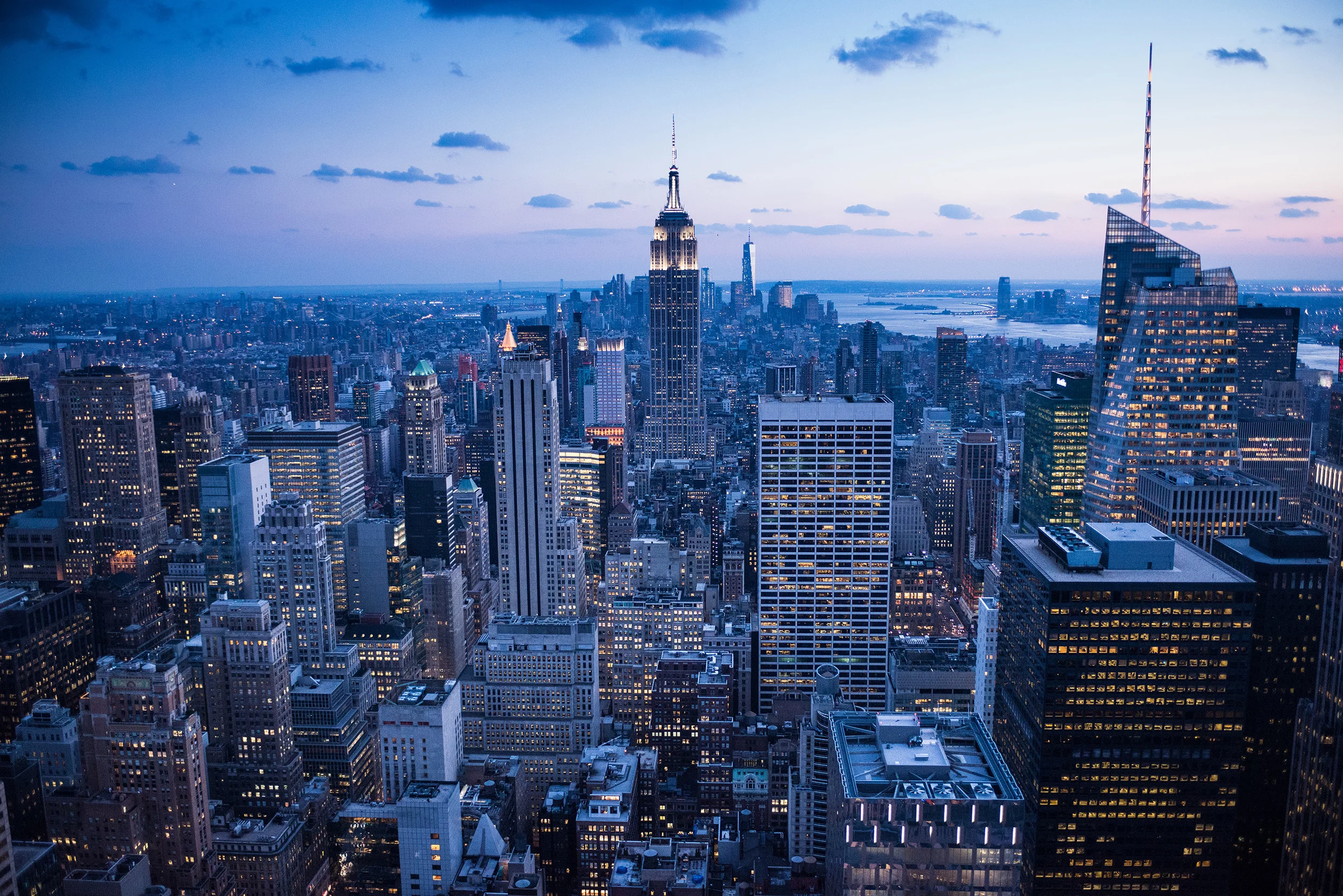 Dusk Over Manhattan