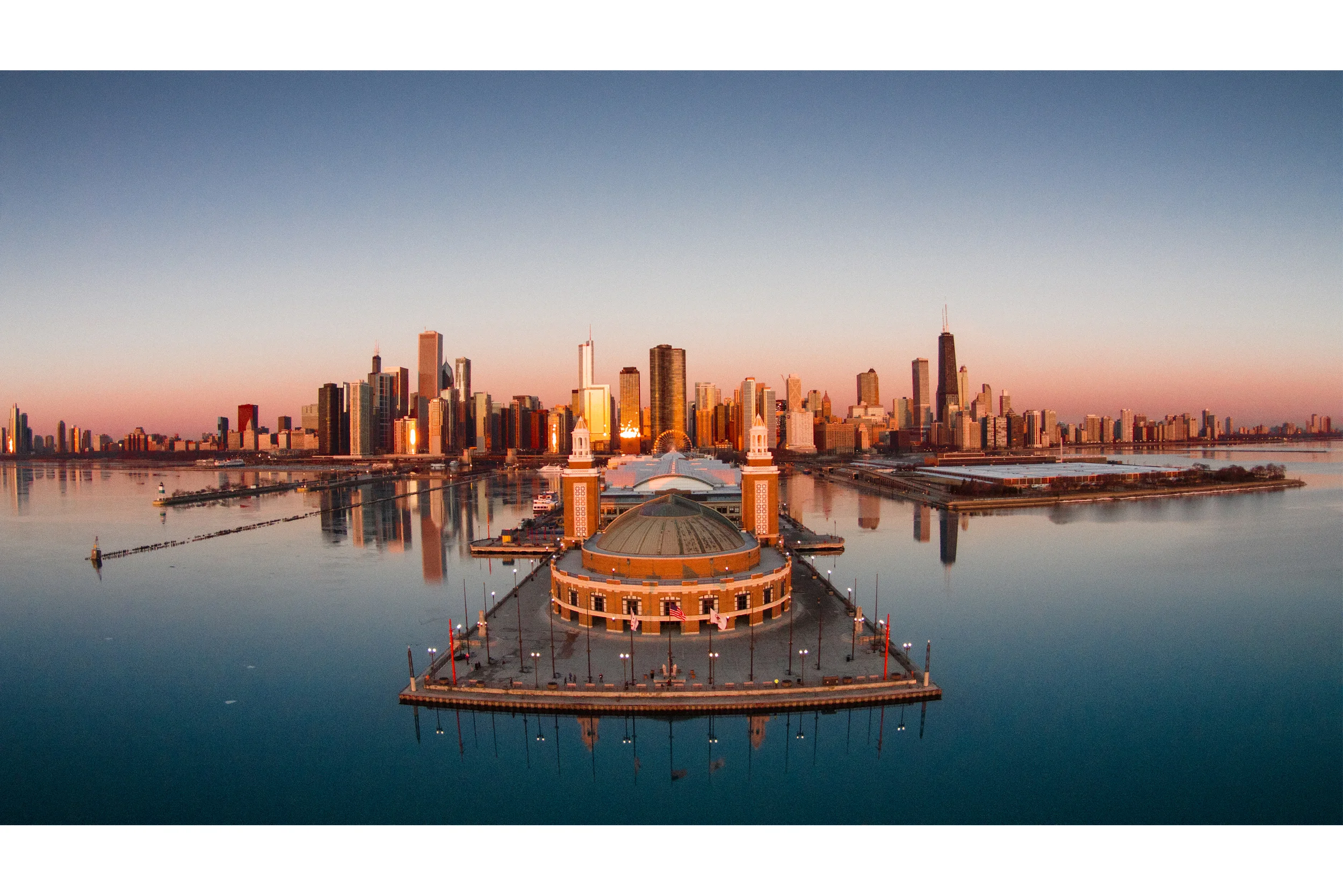 Winter Over Navy Pier