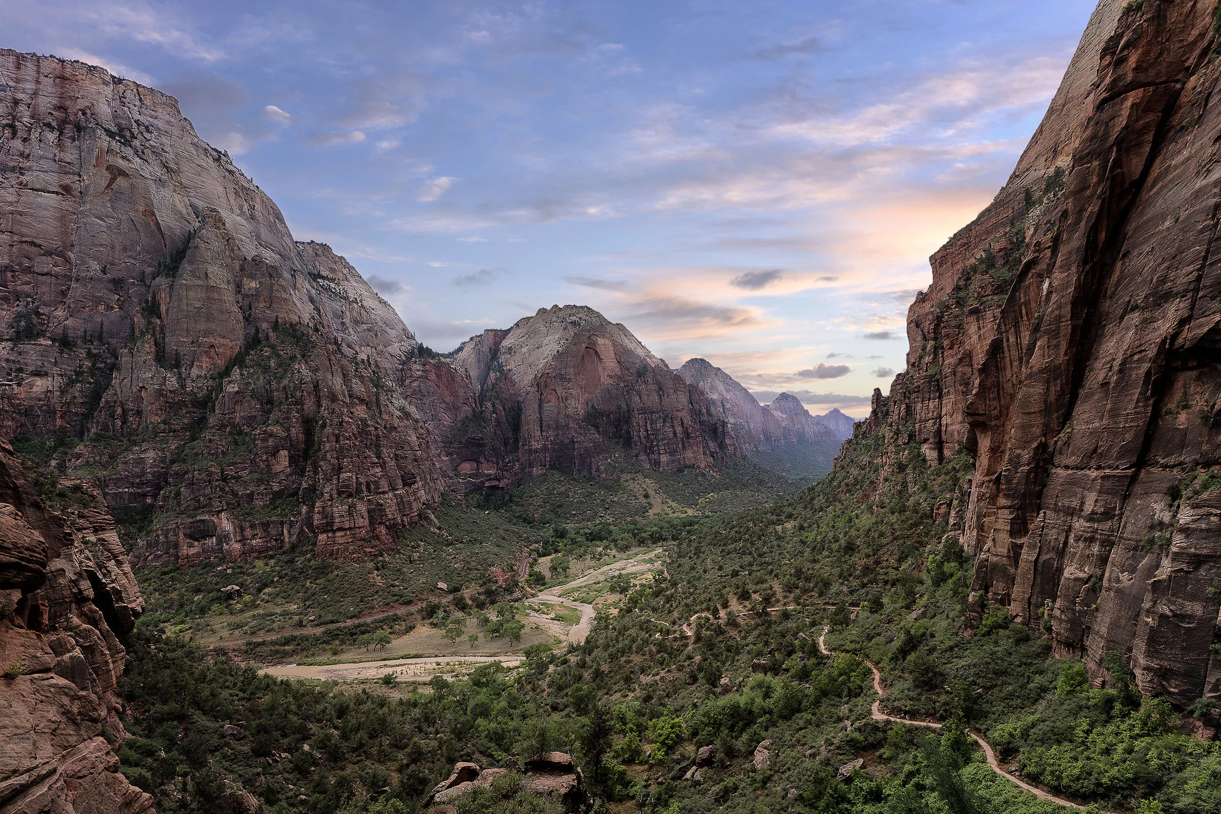 The Snaking Trail to Angel's Landing