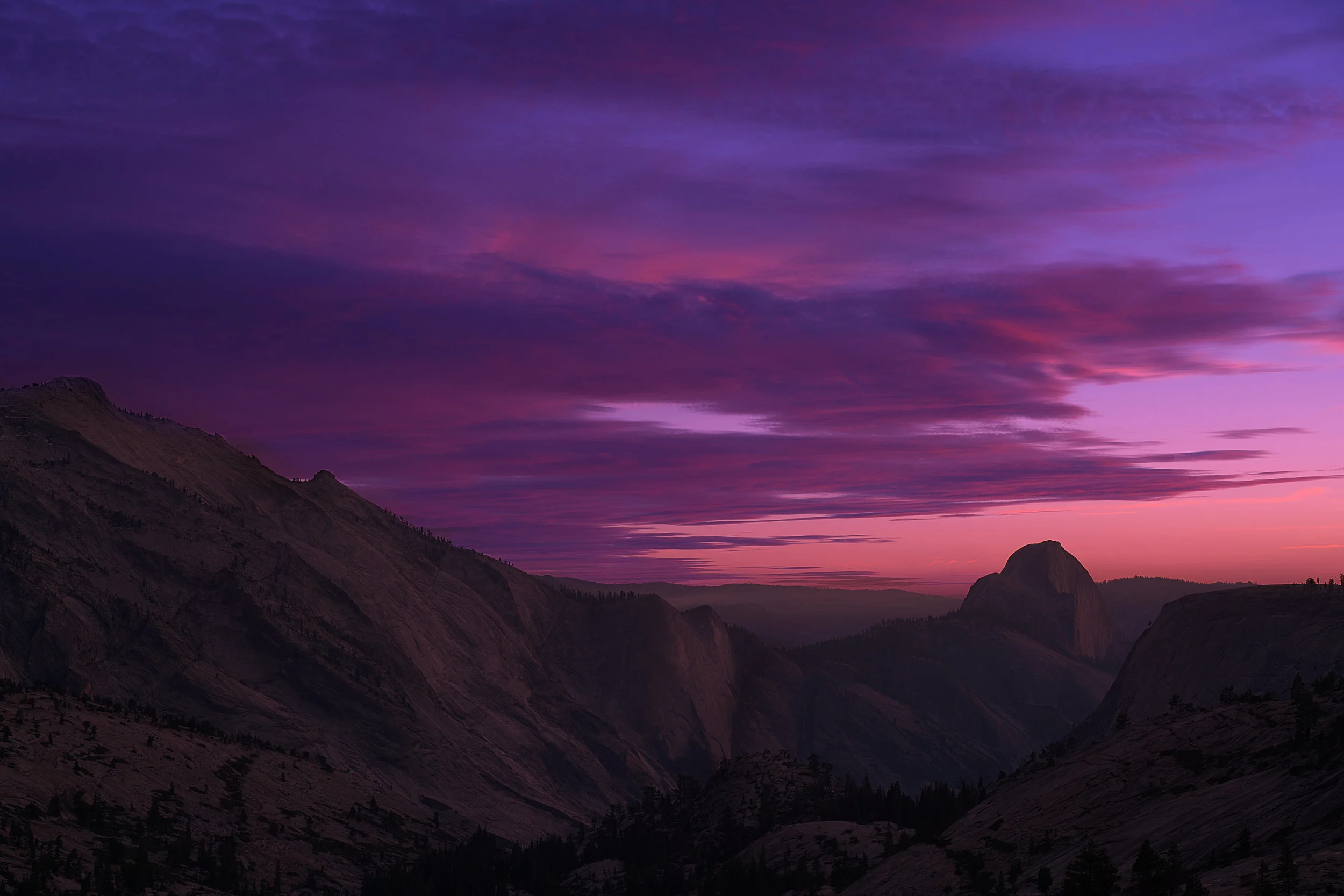 Yosemite Skies from Olmsted Point