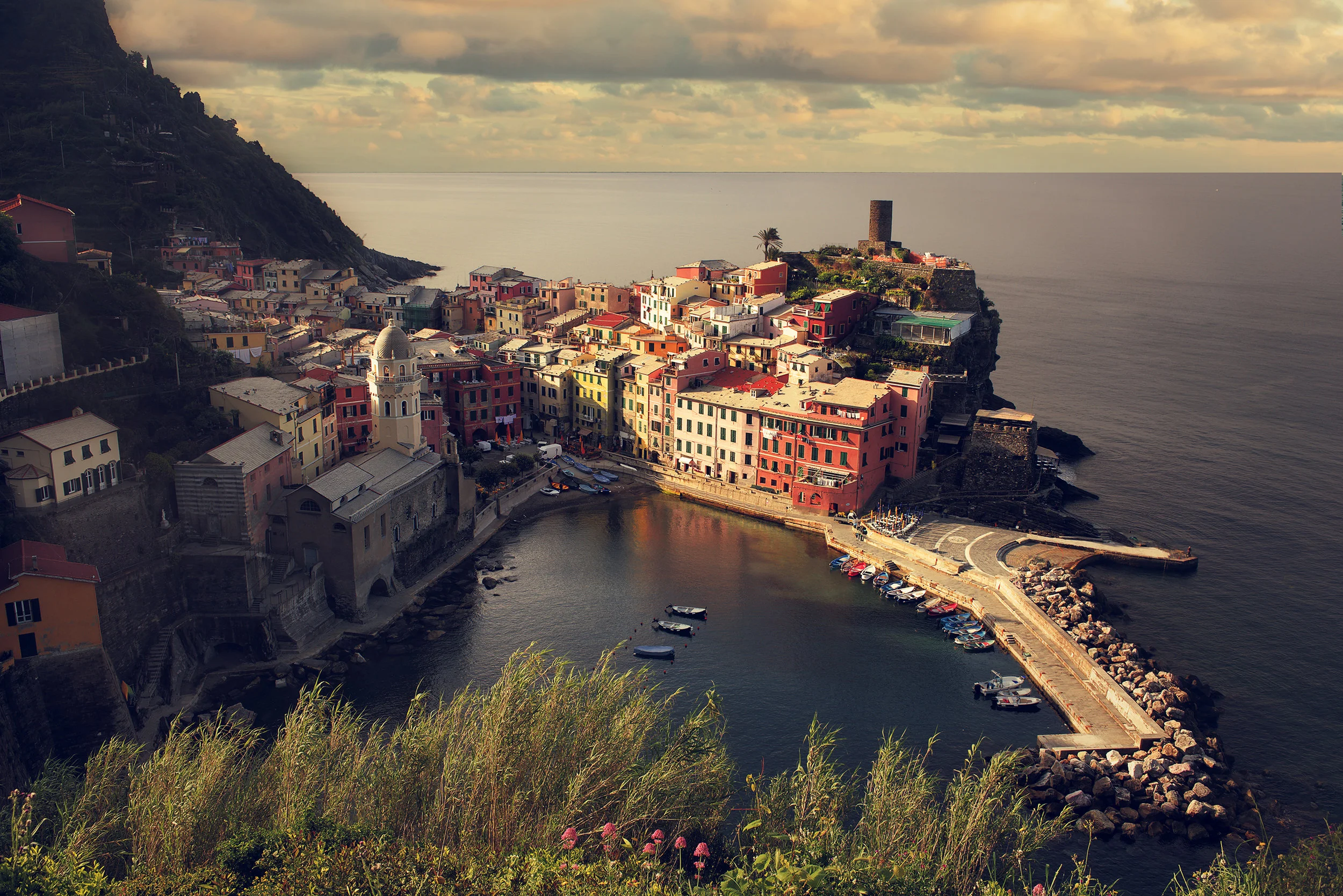Vernazza from Above
