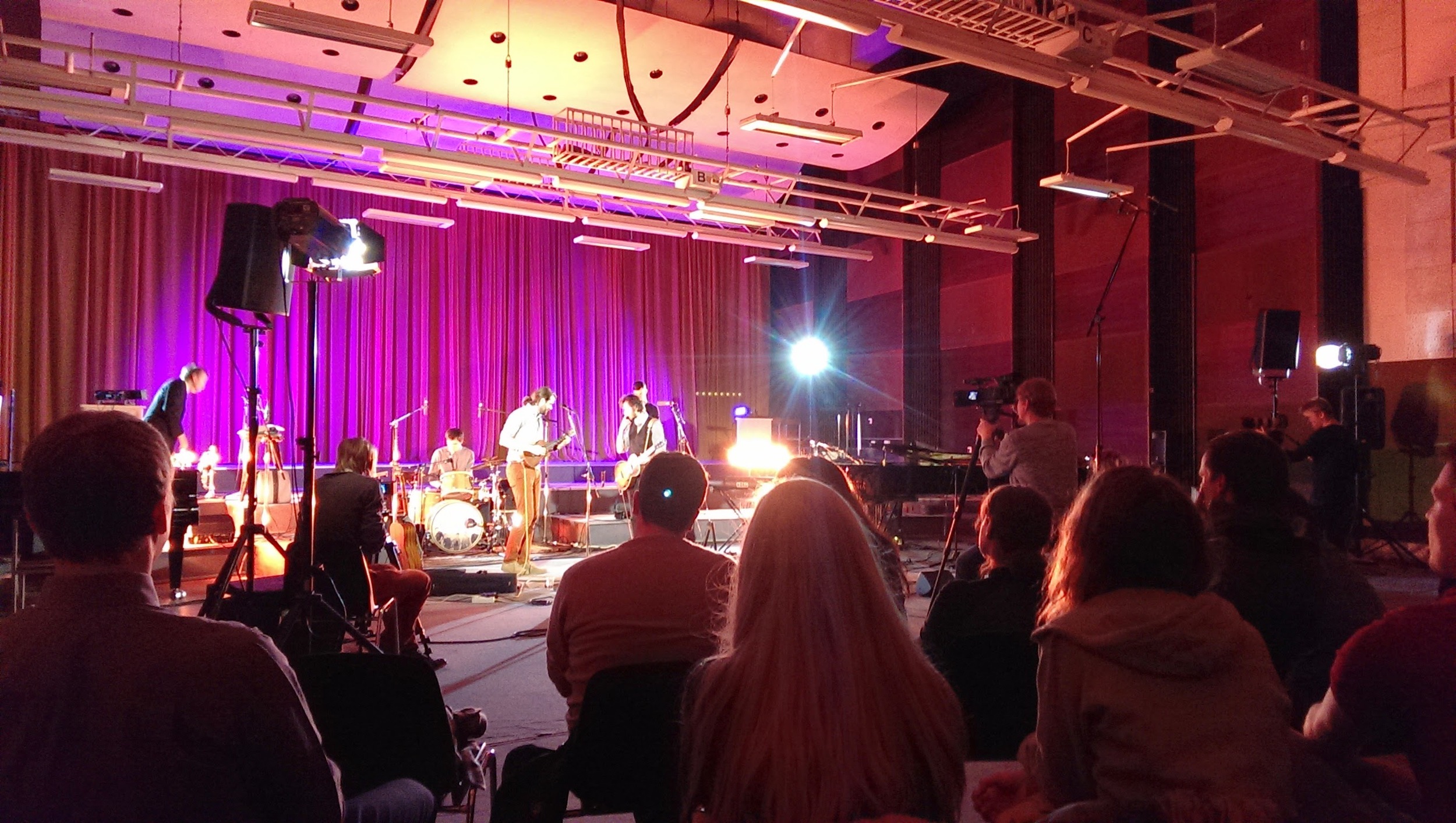 Estonian masters of "folkanism" (word made up by the band), Odd Hugo. Photo: Stuart Garlick
