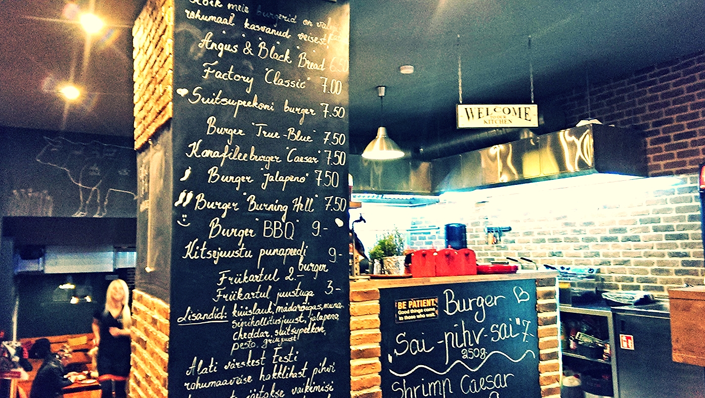 Estonian Burger Factory, Tallinn