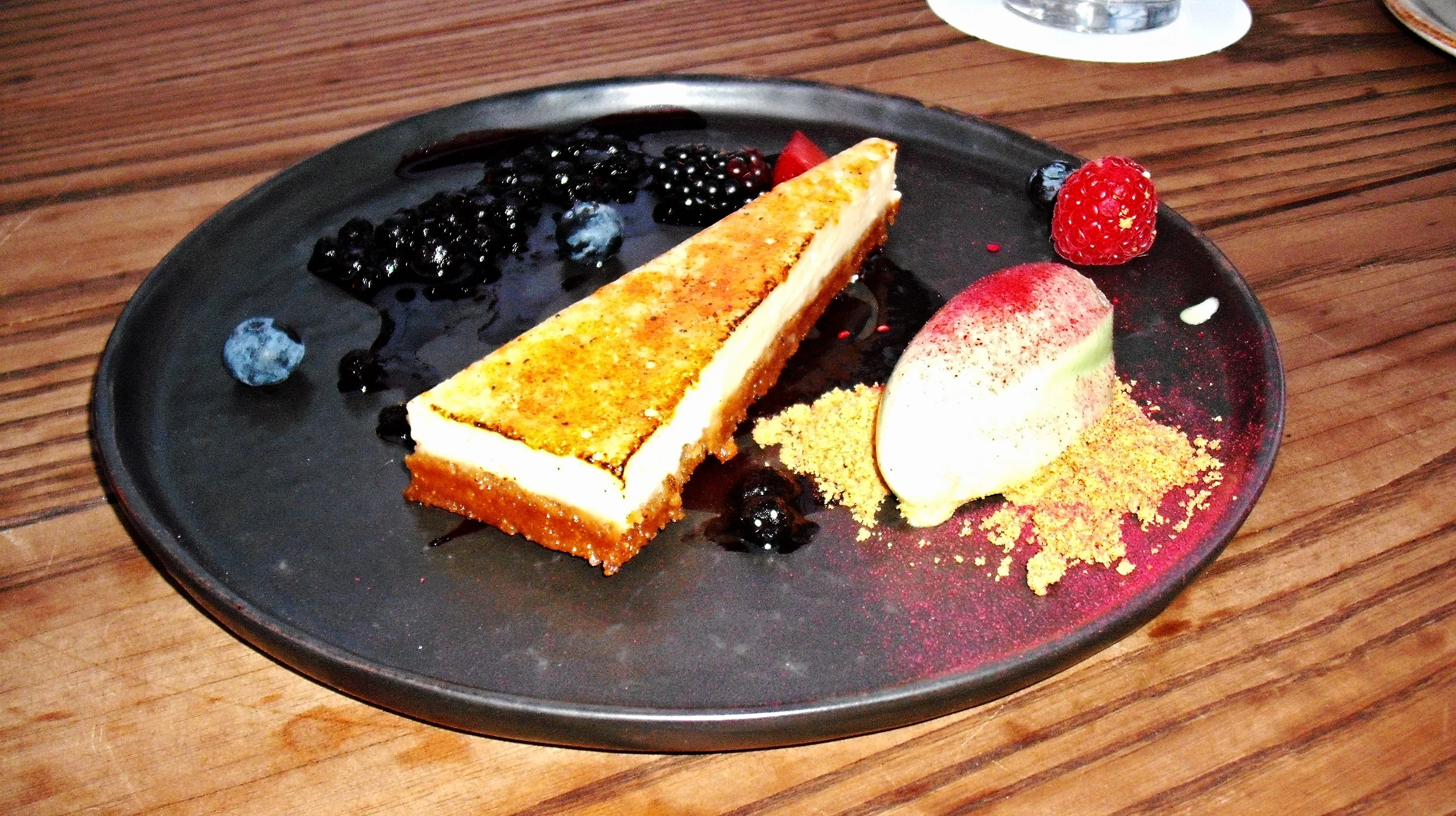 Lemon cheesecake