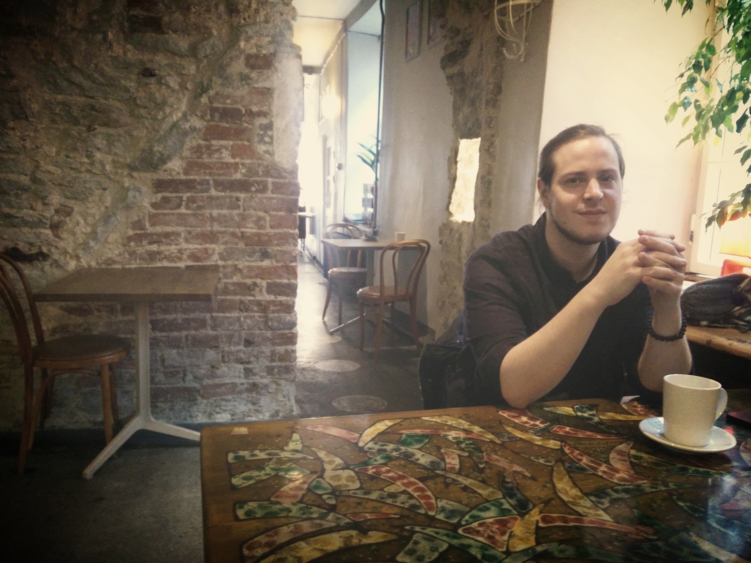 Mick Pedaja, February 2017, von Krahl Baar. Photo: Stuart Garlick