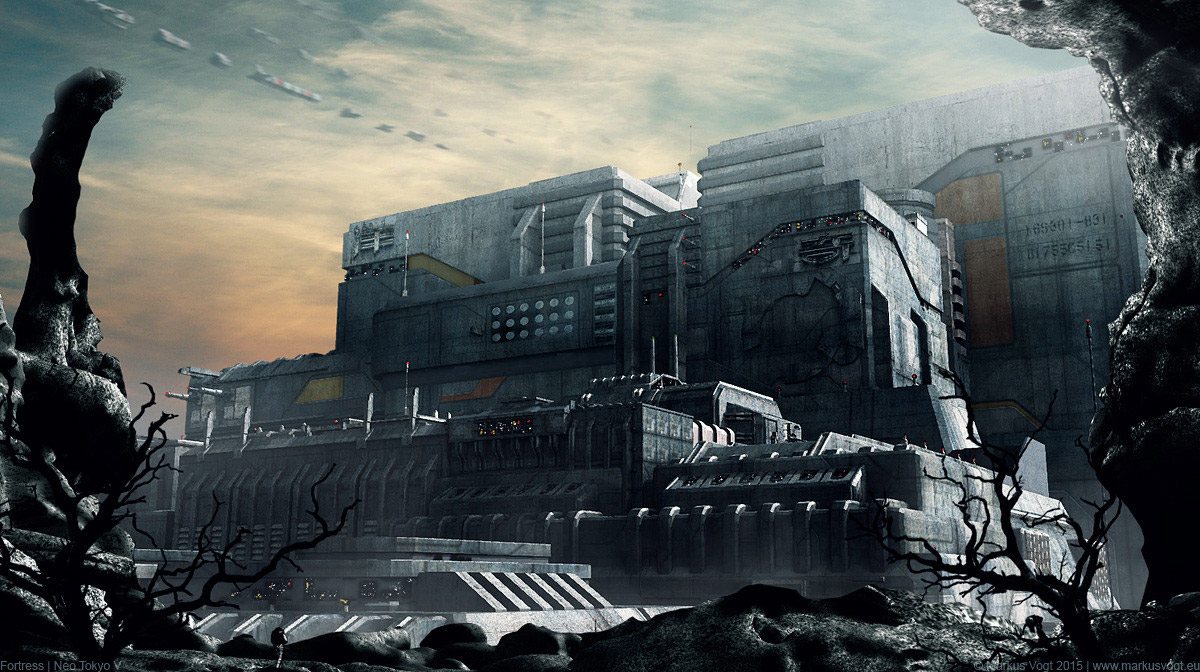 “Fortress Neo Tokyo V” by Markus Vogt