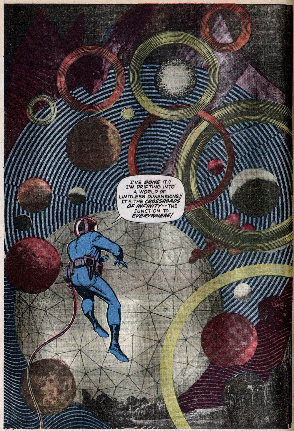 classic page from Fantastic Four by Jack Kirby