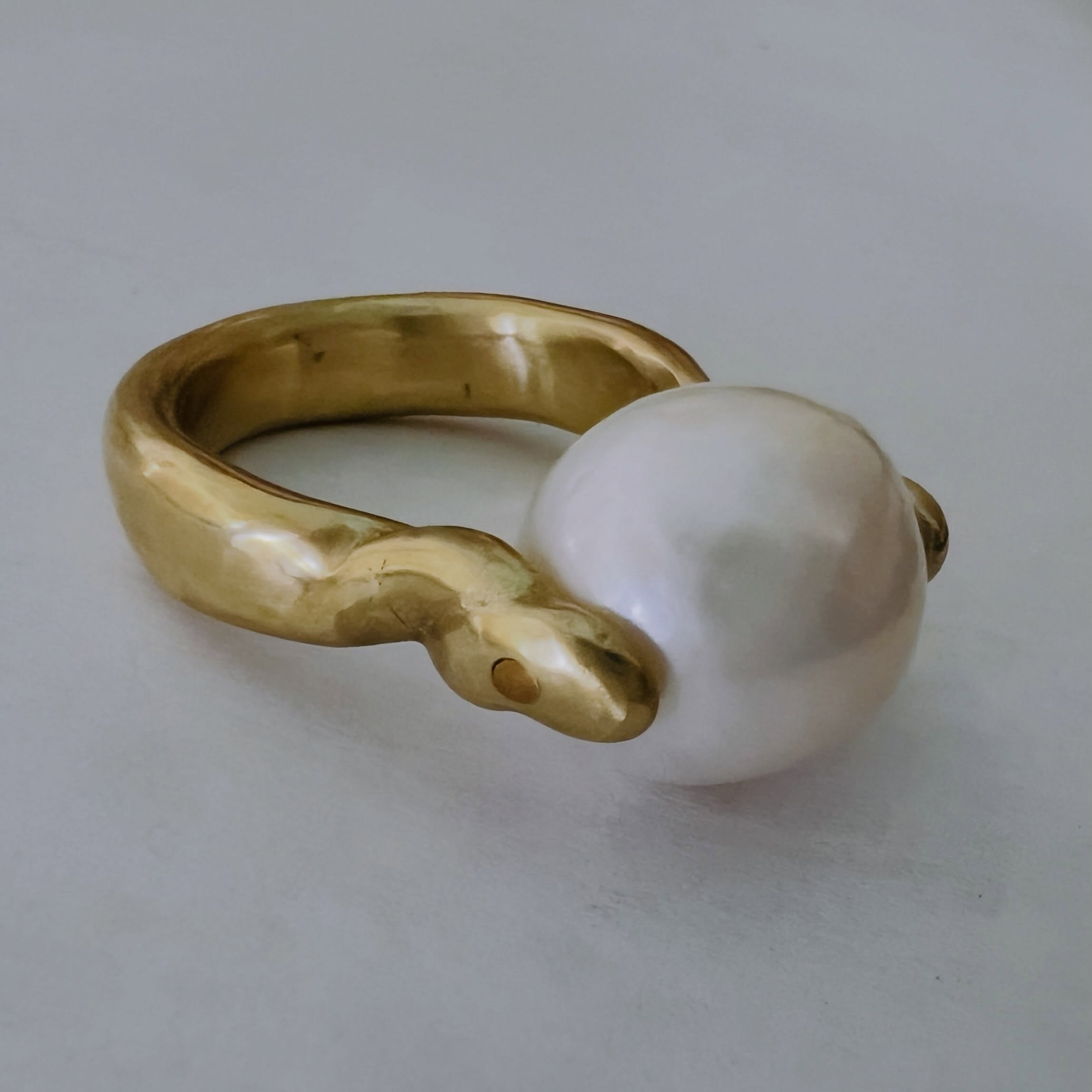 The Pearl Twist Ring is now listed on my website. Rings have been selling fast, more are on their way to/from caster. If inventory is sold out please get on waitlist if you&rsquo;re interested so you&rsquo;ll be notified once I have more in stock. 


