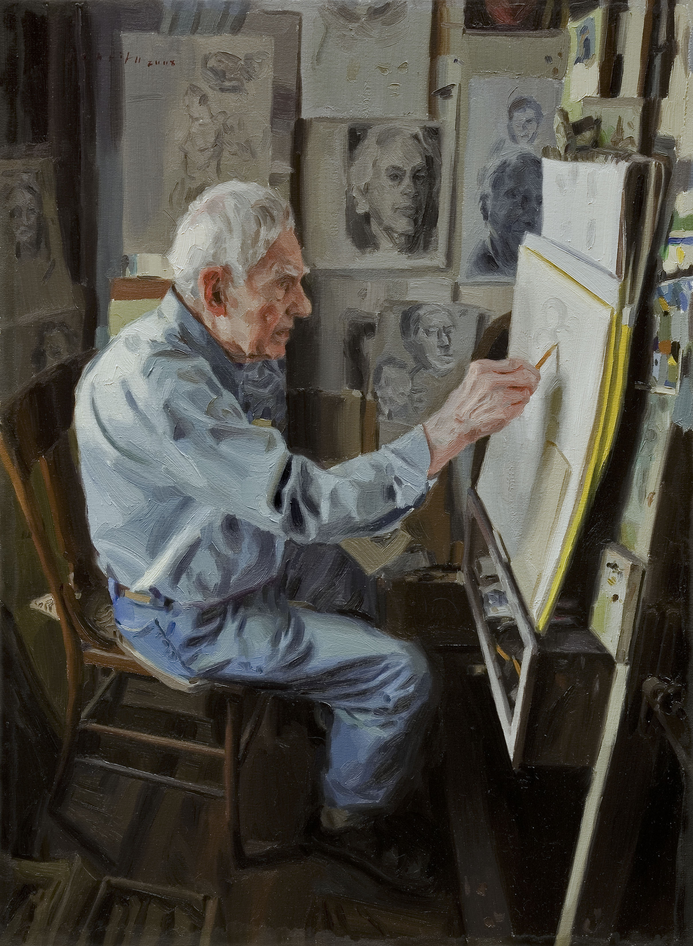 ARTIST IN THE STUDIO