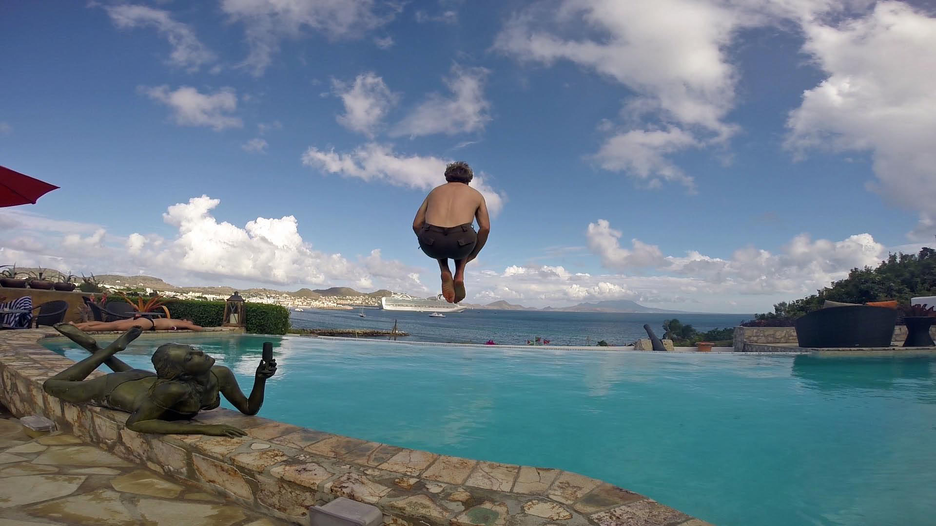 Cannonball into infinity