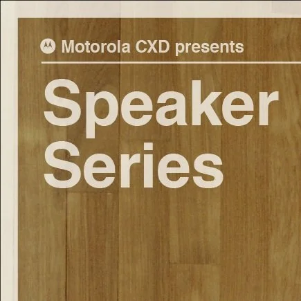 Motorola Poster Design | Speaker Series