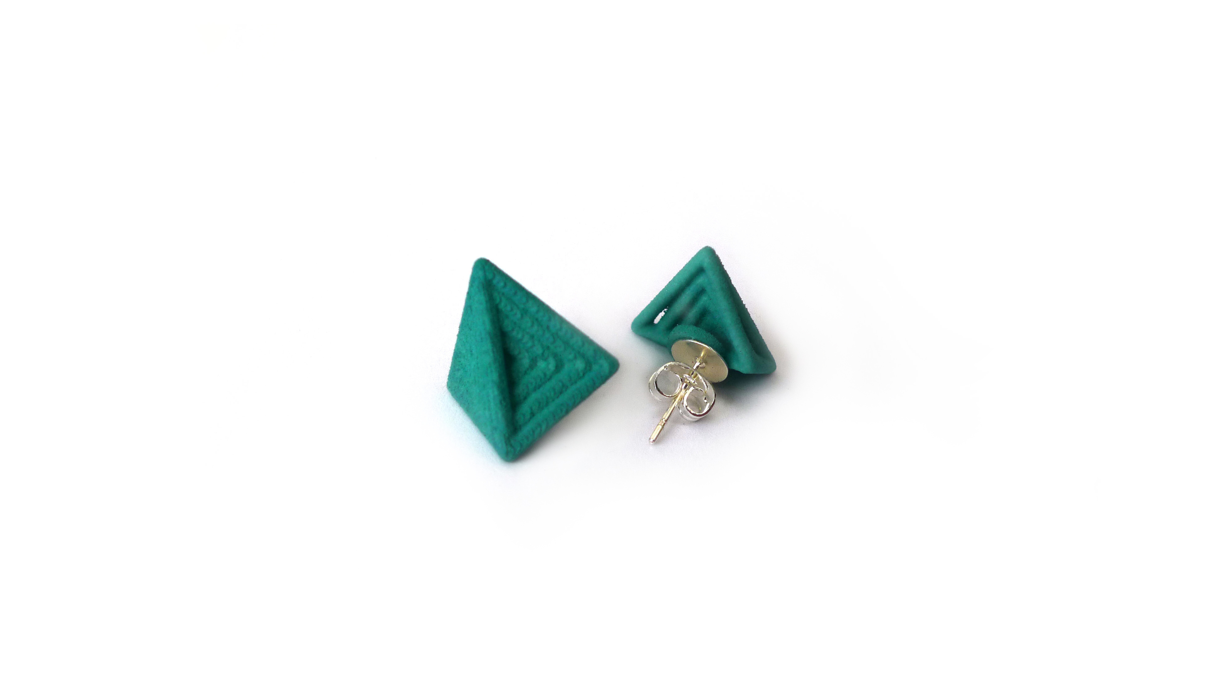 Tetryn Earrings (Mini Studs) 6450: In Nylon $9 6495: In Steel $44
