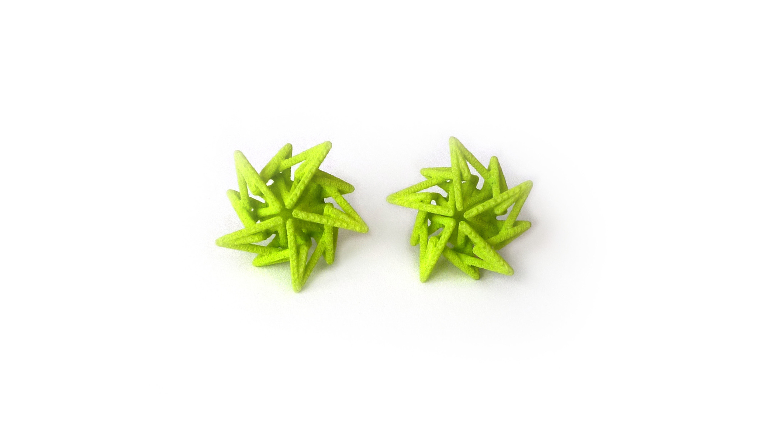 Estelle Earrings (Studs) Closed 7450: In Nylon $10 7495: In Steel $52