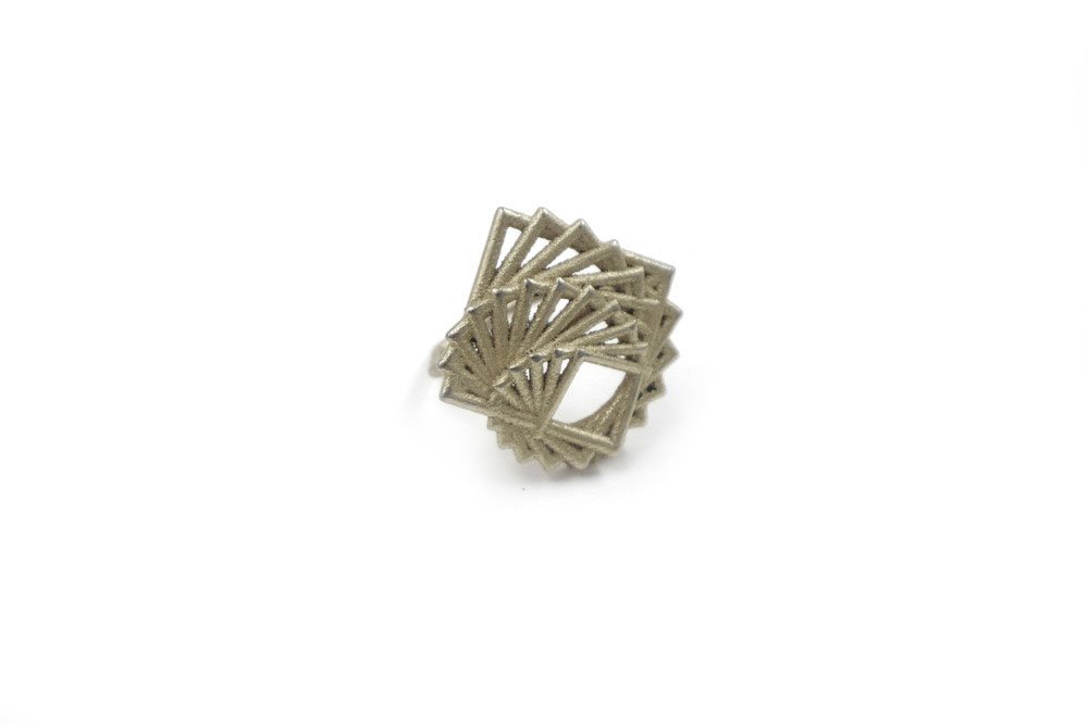 Arithmetic Ring 1590: In Steel $30
