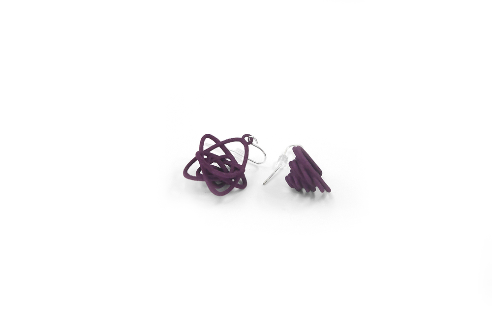 Sprouted Spirals Earrings 3300: In Nylon $9