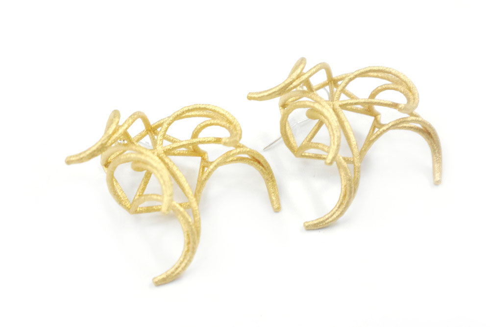 Aster Earrings 4300: In Nylon $12 4390: In Steel $52