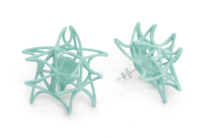 Aster Earrings (Studs) 4400: In Nylon $10 4490: In Steel $52
