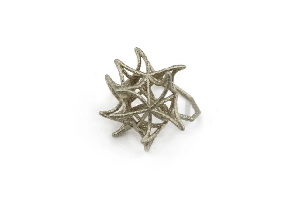 Aster Ring (Small) 4590: In Steel $28