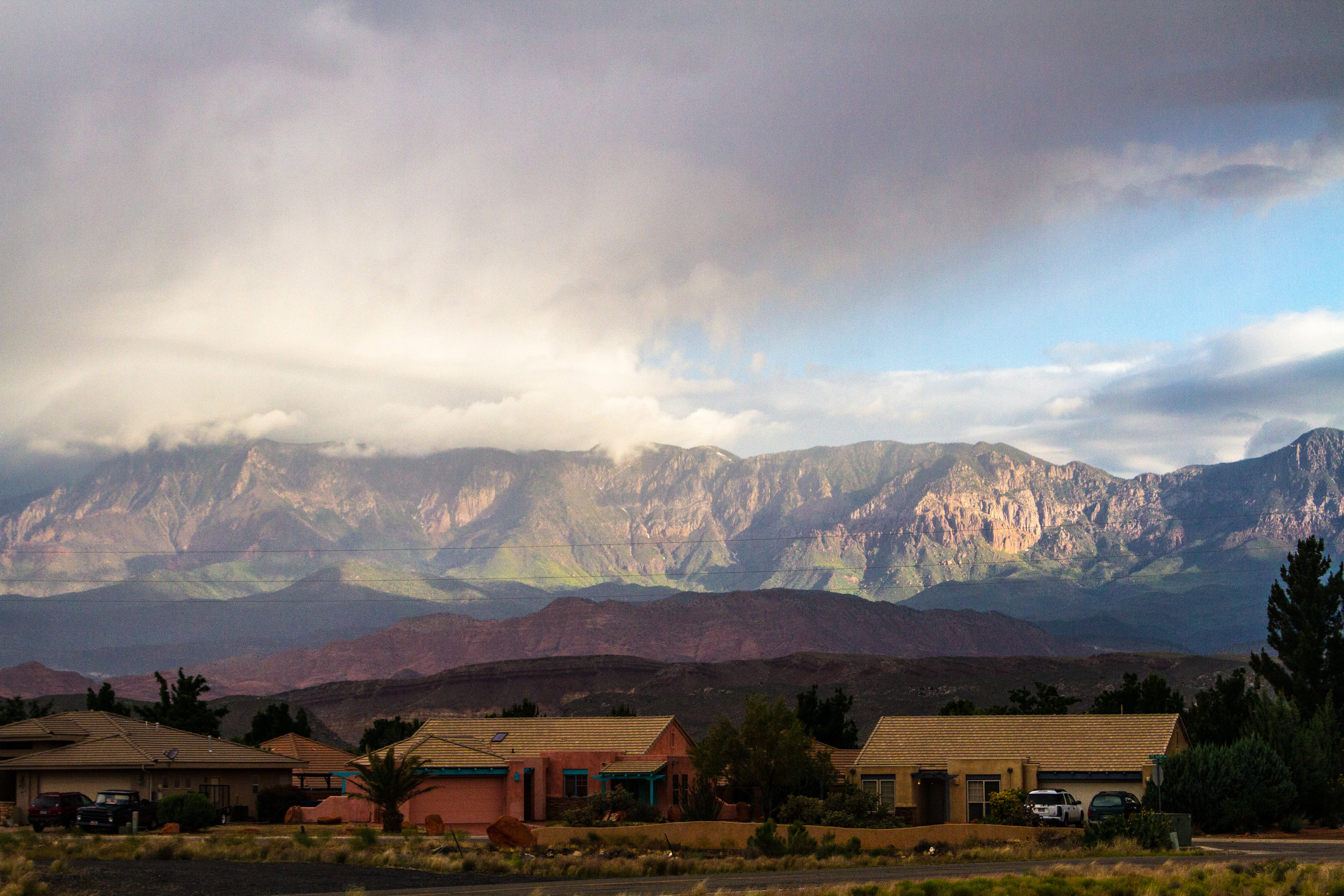 View from the Days Inn. Hurricane, Utah