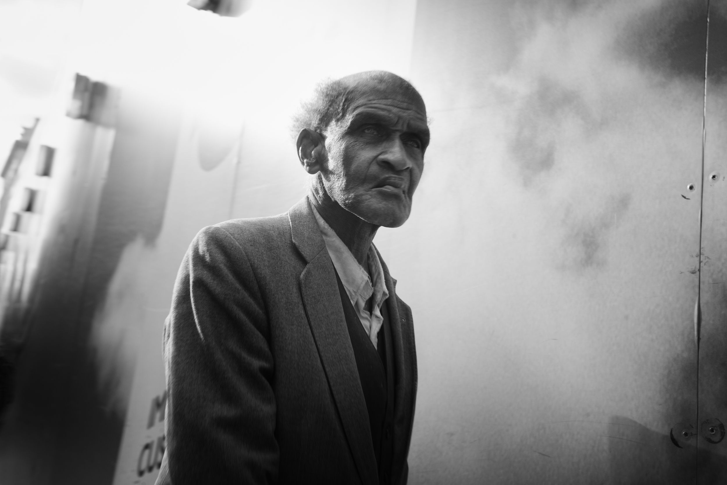 The old man, London, 2015