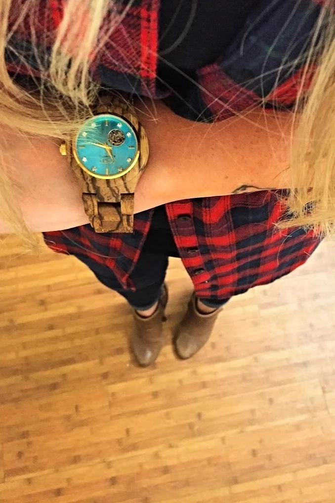 The perfect compliment to my fall lumberjack style.