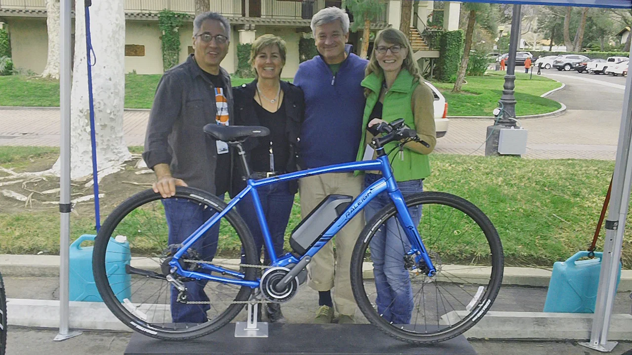 From left: Larry Pizzi, Elayne Fowler, Charlie Gandy and Melissa Balmer