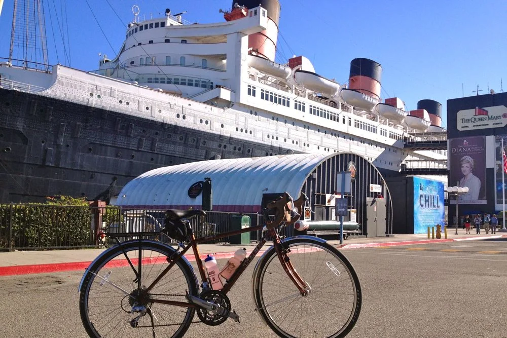 The California Dream Ride comes through Long Beach on its way from Santa Barbara to San Diego. Image by Janet Lafleur.
