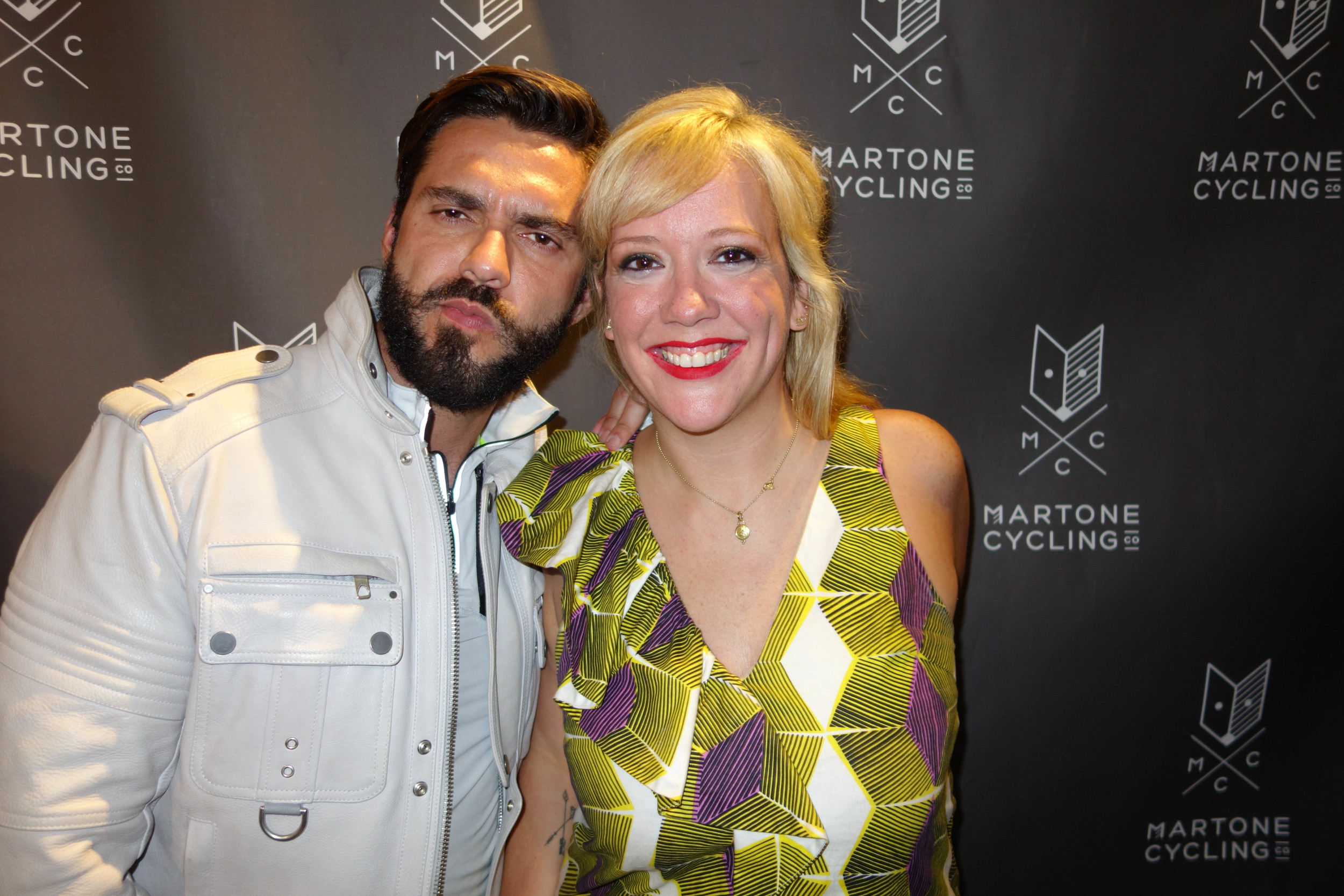 Lorenzo Martone and Caitlin Schockley.