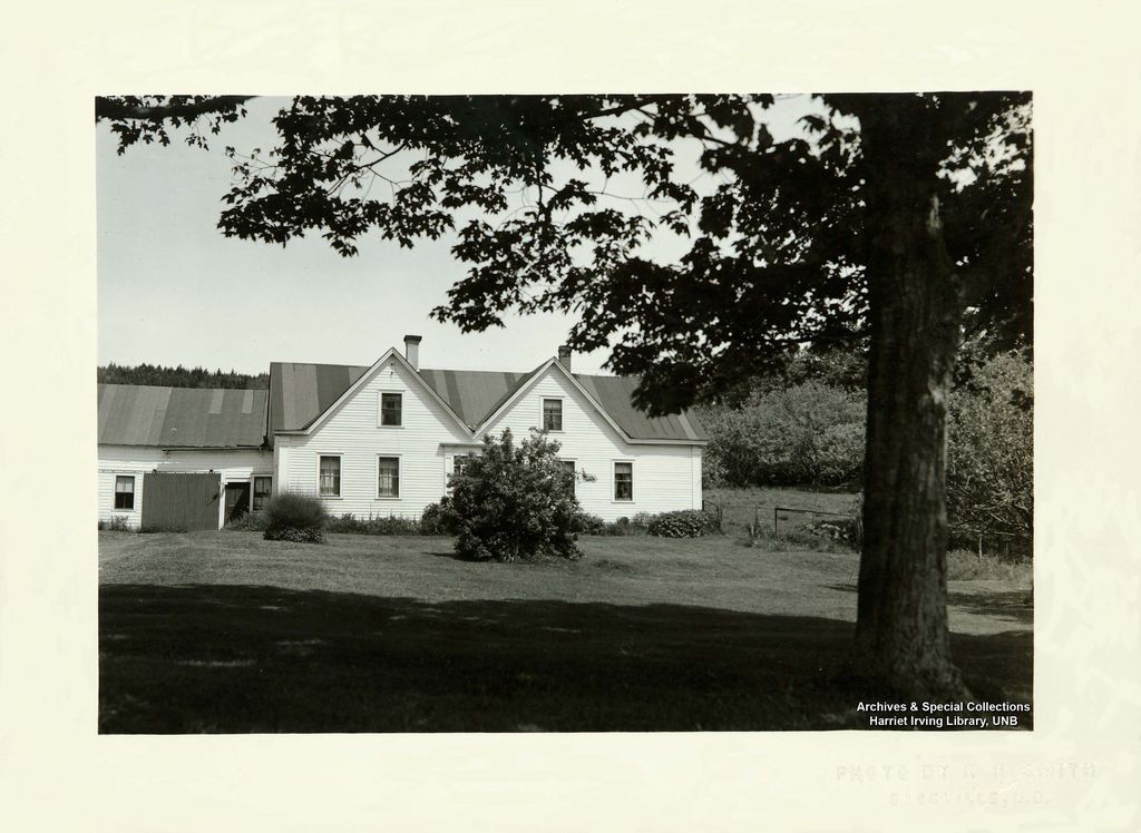  Home where Richard Bedford Bennett was born.  Home of Captain David Stiles Hopewell Hill, Albert County, New Brunswick, Canada 