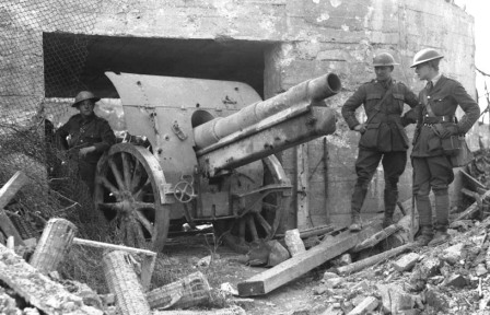 Captured German Cannon Vimy Ridge