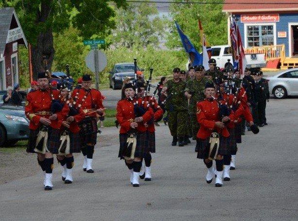 RCMP Pipes and Druums J Division in Colour Parade.jpg