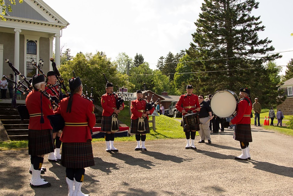 RCMP playing on Court House Steps.jpg