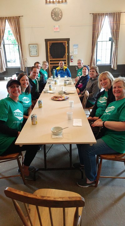 Lunch was filled with fun and laughter!