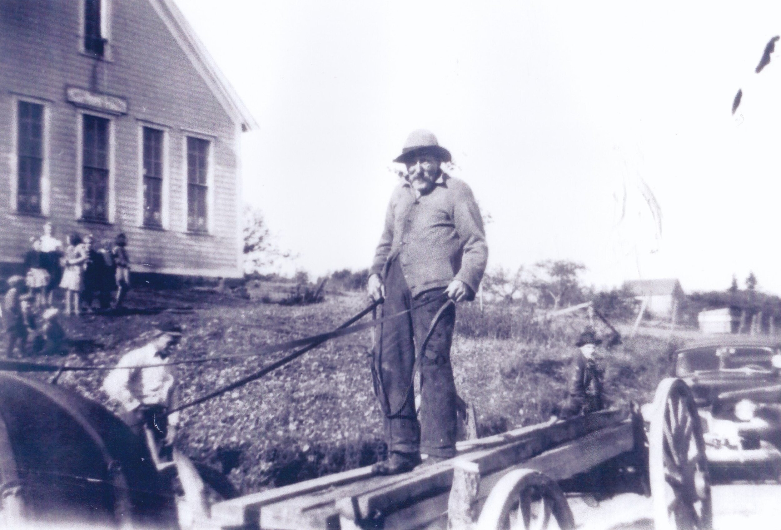 Albert Mines old school, formerly Woodworth's. Undated from the John Whitmore Collection