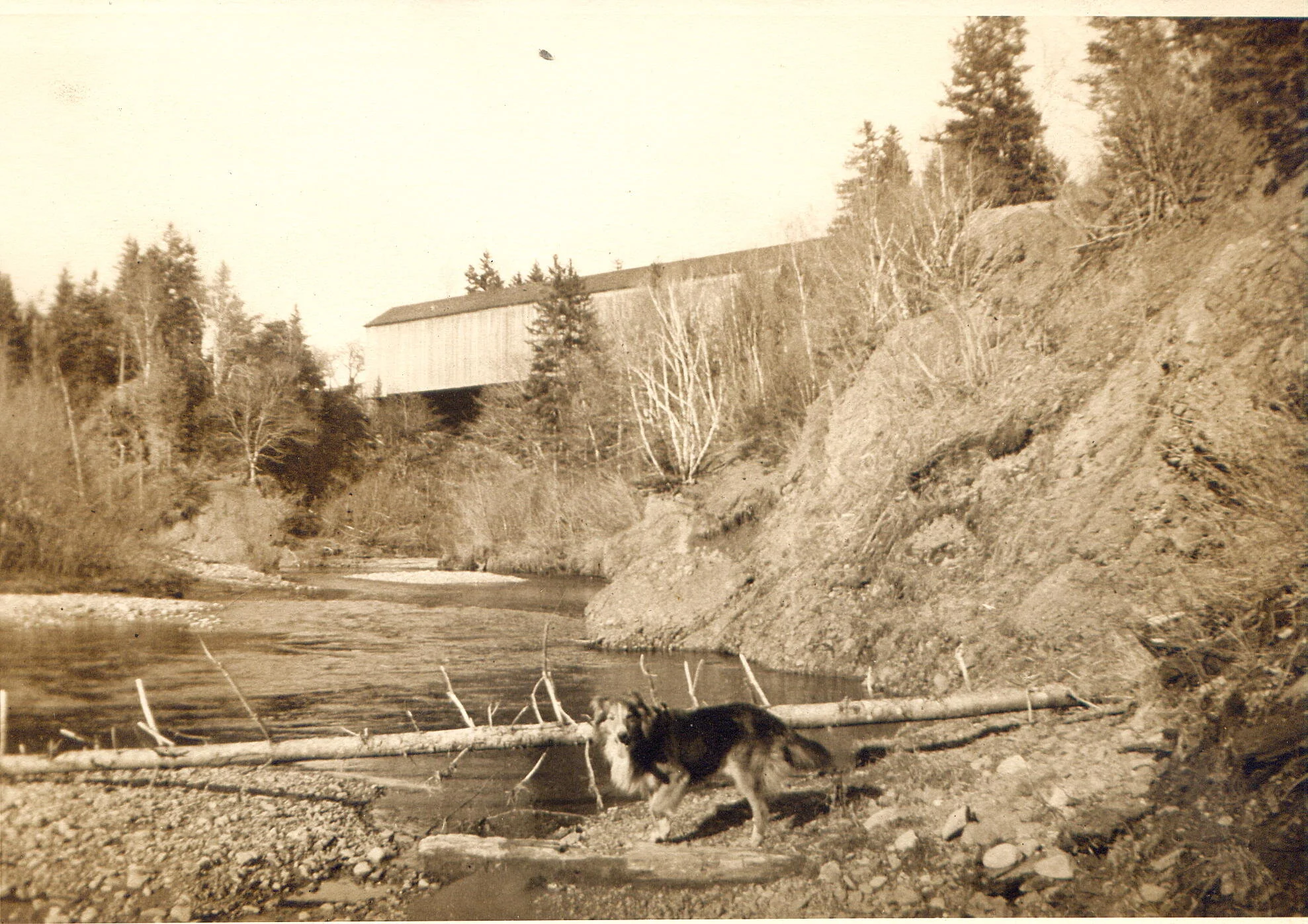 The Memel Bridge about 1940. From Bill White Collection
