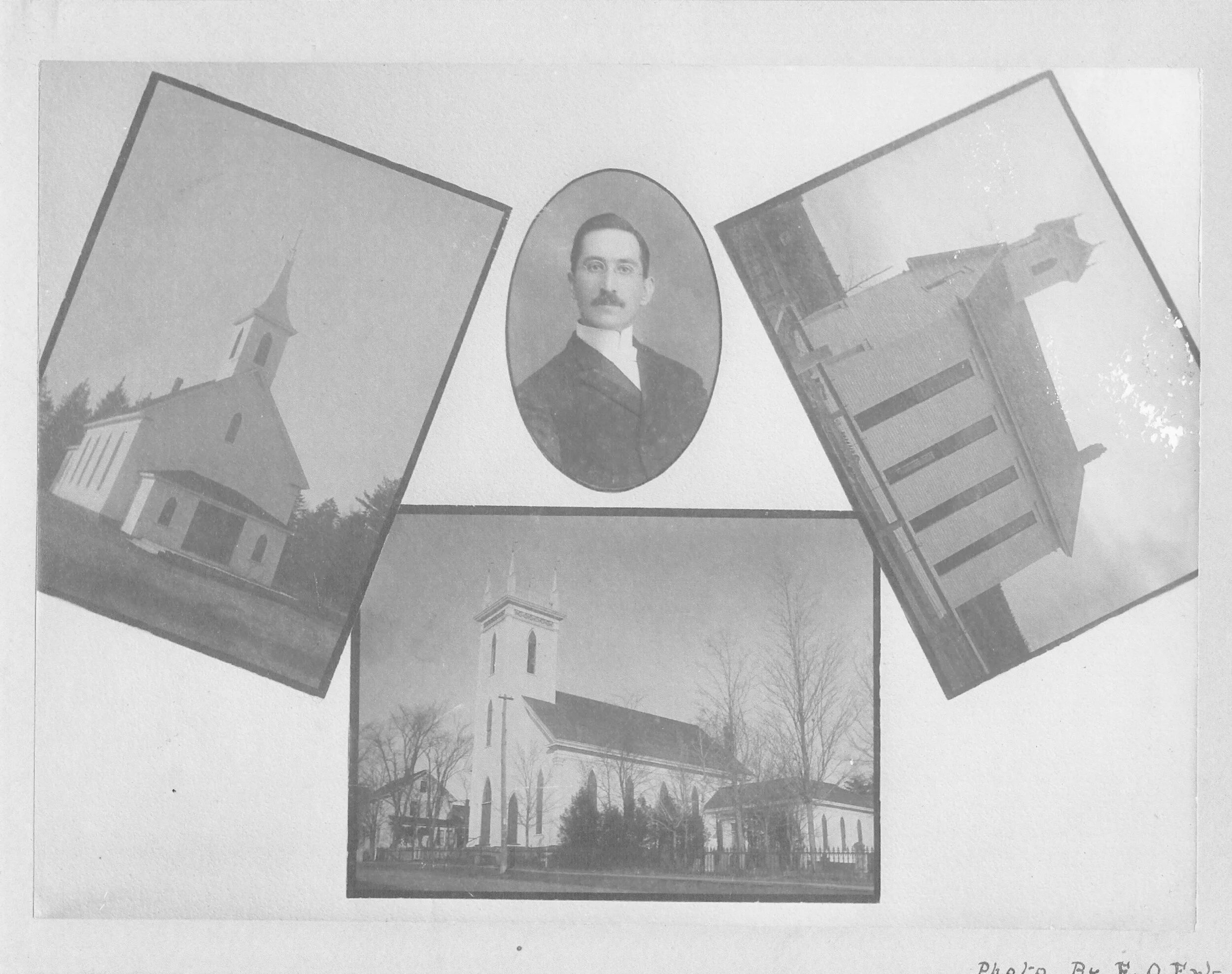 Circa 1900 Shows Salem baptist Church Hillsboro bap weldon bap with RevZ.L. Fash fromVaughn Snider Collection