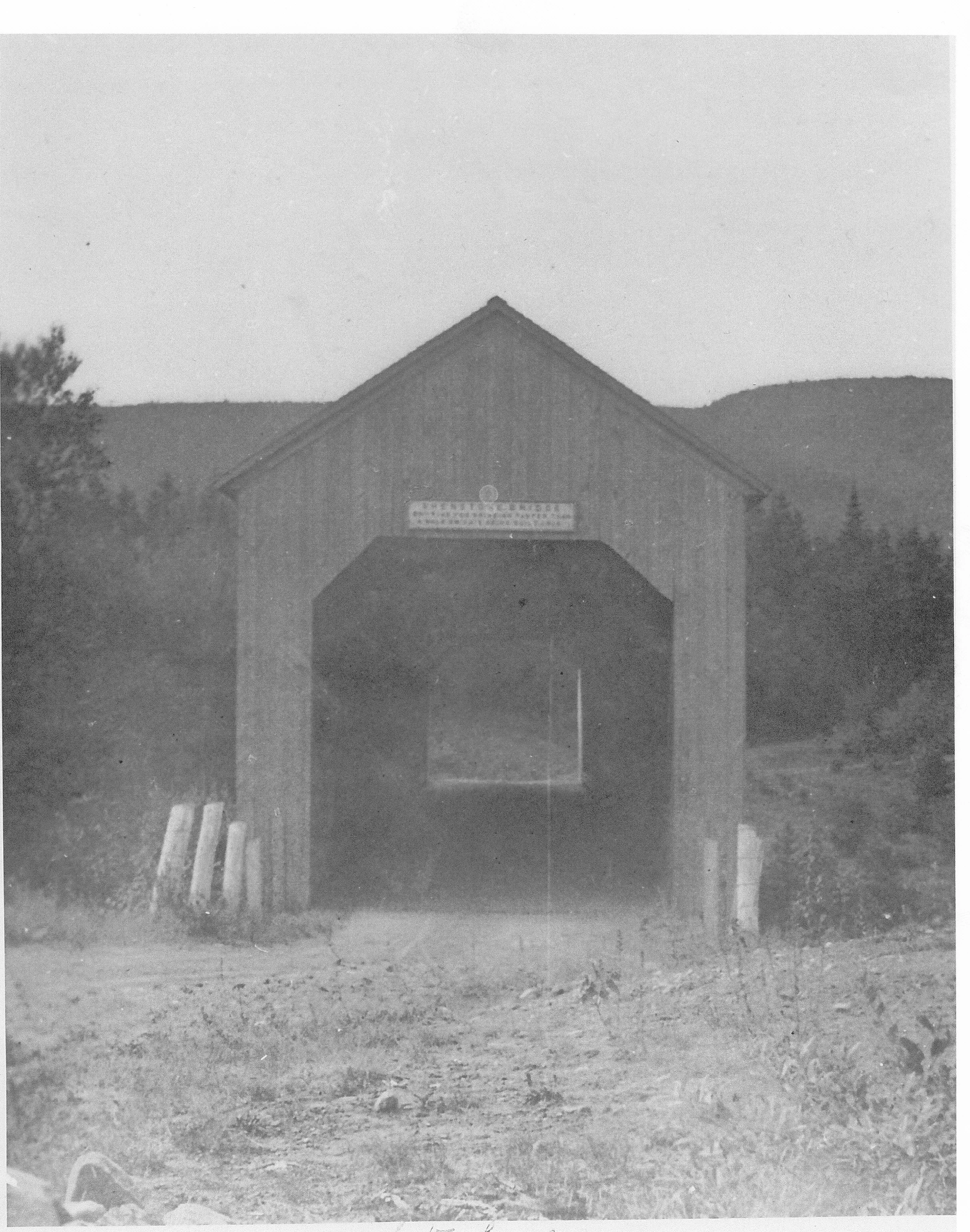 Shenstone Covered Bridge. From Vaughn Snider Collection