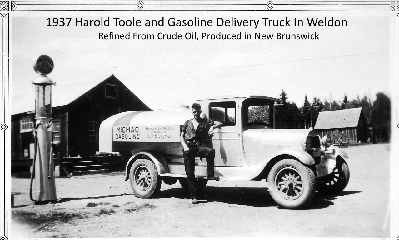 MicMac gasoline production at the NB Gas and Oilfields started in 1931. From the Al Renton Collection.